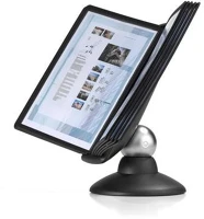 Durable 558701 Bemutatótábla tartó, asztali, 10 db bemutatótáblával, 