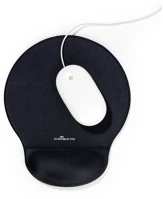 Durable 574858 Egérpad csuklótámasszal, géltöltésű,  fekete kép