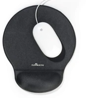 Durable 574858 Egéralátét  géltöltésű csuklótámasszal ovális grafit kép