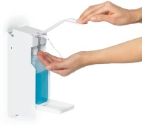 Durable 589302 Adagoló állomás kézfertőtlenítőhöz, fali , fehér kép