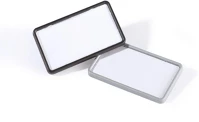 Durable 812901 Névkitűző 40x75mm, mágnessel, 25 db/csomag,  card fekete. kép
