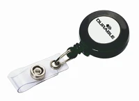 Durable 815258 Névkitűző tartó  műanyag patentos kihúzható 85 cm fekete kép
