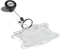 Durable 822258 Névkitűző tartó  kihúzható, kulcskarikával kép