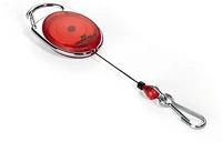 Durable 832703 Névkitűző tartó  style, kihúzható, karabineres piros kép