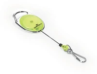 Durable 832704 Névkitűző tartó  style, kihúzható, karabineres sárga kép