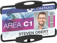 Durable 898801 Biztonsági kártyatartó  eco egy kártya számára fekete kép