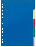 Durable A/4 5 Regiszter  műanyag a/4 5 színes kép