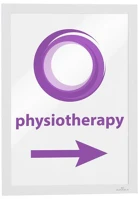 Durable A4, XXL Infókeret a4, xxl csomag, 10 db/doboz,  duraframe® fehér kép