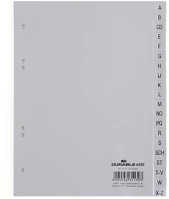 Durable A5, 20 Regiszter, pp, a5, 20 részes, a-z, szürke kép