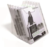 Durable COMBIBOXX XL Prospektustartó, asztali és fali, álló, a4,  