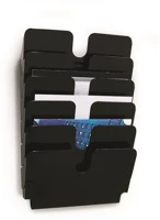 Durable COR_DB1700014061 Prospektustartó, fali, fekvő, a4,  