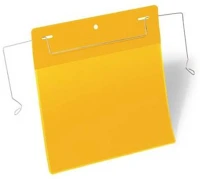 Durable COR_DB175204 Logisztikai zseb, a5, fekvő, dróttal, sárga kép