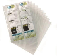 Durable COR_DB238919 Névjegytartó betét, 10 db-os, kép