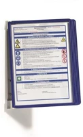 Durable COR_DB555107 bemutatótábla tartó, fali, 5 db bemutatótáblával, durable 