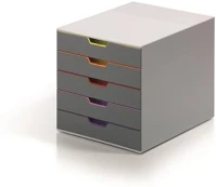 Durable COR_DB760527 Irattároló, műanyag, 5 fiókos,  