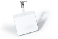 Durable COR_DB800319 Névkitűző, csíptetővel, 60x90mm, kép