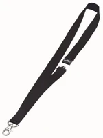 Durable COR_DB813701 Azonosítókártya-tartó, nyakba akasztható, biztonsági csattal, fekete kép