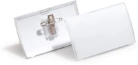 Durable COR_DB821419 Névkitűző, csíptetővel és tűvel, pp, 54x90 mm,  