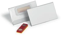 Durable COR_DB824319 Névkitűző, mágnessel, elfordulásgátlóval, 75x40 mm, kép