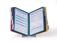 Durable DB557000 Bemutatótábla tartó, asztali, 10 db bemutatótáblával,  