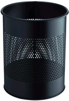 Durable FÉM 15 L Papírkosár  kerek fém 15 l fekete kép