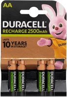 Duracell 10PP110047 AA nimh akkumulátor, 1,2 v feszültség, 2500 mah kapacitás, 4db/bliszter kép