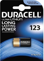 Duracell 3V CR123A Ultra lithium dl123 fotóelem 3v cr123a (5000394123106) kép