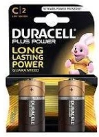 Duracell 5000394127531 C (r14) alkáli elem 2db fekete kép