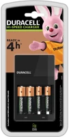 Duracell CEF14 akkumulátor gyorstöltő, 2db aa és 2db aaa újratölthető akkumulátorral kép