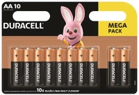 Duracell COR_DUELAA10 Elem, aa ceruza, 10 db,  