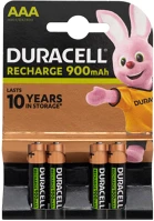 Duracell HR03 10PP110048 AAA nimh akkumulátor, 1,2 v feszültség, 900 mah kapacitás, 4db/bliszter kép