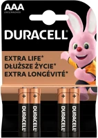 Duracell LR03 10PP110024 AAA Lr03 10pp110024 aaa alkáli elem, 1,5 v feszültség, 4db/bliszter kép