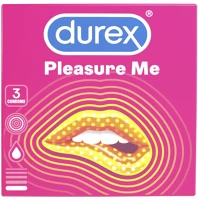 Durex VB5038483683248 Óvszer 3 db pleasure me kép