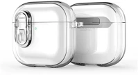 Dux ducis 105552 Pecp airpods 4 műanyag/szilikon tok, átlátszó kép
