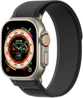 Dux ducis 108862 Yj nylon apple watch 42/44/45/49mm szíj, fekete-szürke kép
