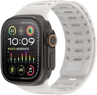 Dux ducis CS APPLE Cs apple watch 42/44/45/46/49mm mágneses szilikon szíj, szürke kép