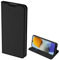 Dux ducis GP-115982 Samsung m13  skin pro tok álló, bőr hatású flip, asztali tartó, fekete kép