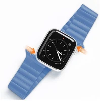 Dux ducis GP-122523 Apple watch series 10 46mm pótszíj egyedi méret, mágneses, világoskék kép