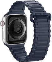 Dux ducis GP-137719 Apple watch series 10 42mm  pótszíj egyedi méret, mágneses, sötétkék kép