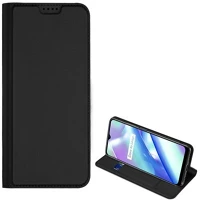 Dux ducis GP-139942 Realme c33  skin pro tok álló, bőr hatású flip, asztali tartó, fekete kép