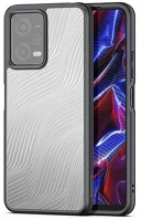 Dux ducis GP-144798 DUX DUCIS AIMO műanyag telefonvédő (közepesen ütésálló, szilikon keret, kamera védelem, matt, hullám minta) FEKETE kép