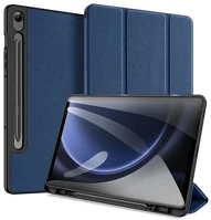 Dux ducis GP-150497 domo tok álló, bőr hatású aktív, textil minta, sötétkék kép