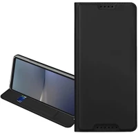Dux ducis GP-155377 Honor magic6 pro 5g fekete bőr hatású oldalra nyíló tok kép
