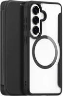 Dux ducis GP-183444 Samsung s26 plus  skin x pro tok álló, bőr hatású flip, magsafe, fekete kép