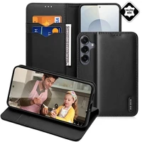 Dux ducis GP-183477 Samsung s26 plus  hivo tok álló, valódi bőr flip, rfid, fekete kép