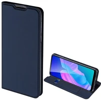 Dux ducis GP-95330 skin pro tok álló, bőr hatású flip, asztali tartó, sötétkék kép