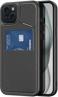 Dux ducis RS154543 Apple iphone 15, műanyag hátlap védőtok + szilikon keret, stand, bőrrel kép