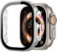 Dux ducis SOP108896 Hamo apple watch ultra 2/1 (49mm) tok kijelzővédő felülettel, ezüst kép