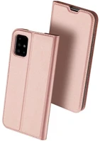 Dux ducis TS0176 Apple iphone 15 pro, oldalra nyíló tok, stand, vörösarany kép