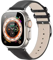 Dux ducis YS APPLE Ys apple watch 38/40/41mm bőr szíj, fekete kép